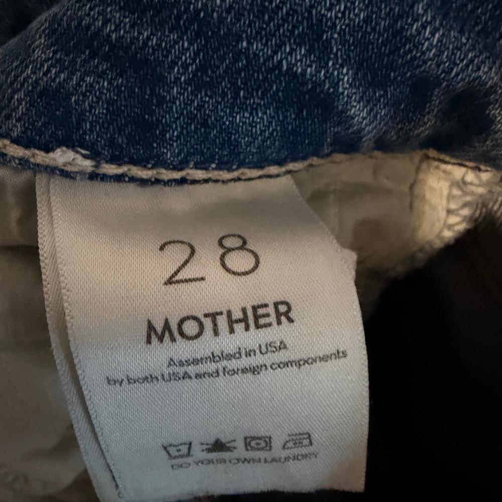 Mother‎ Superior jeans The Rambler Ankle Holy Melancholy 28 straight leg denim - Picture 8 of 9